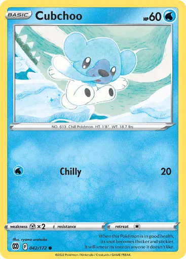 Cubchoo 042/172 Brilliant Stars