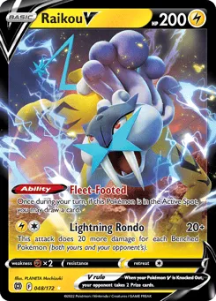 Raikou V 048/172 Brilliant Stars