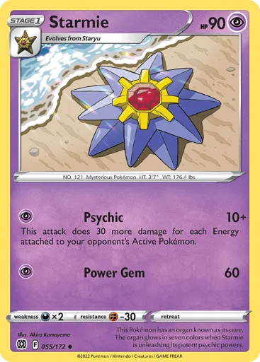 Starmie 055/172 Brilliant Stars