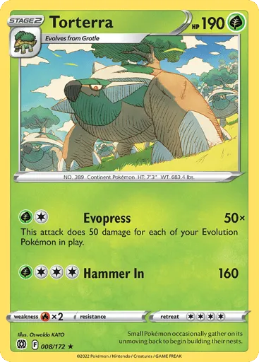 Torterra 008/172 Brilliant Stars