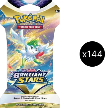 Brilliant Stars Sleeved Booster Pack Case