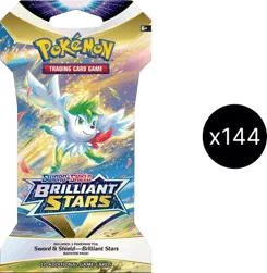 Brilliant Stars Sleeved Booster Pack Case