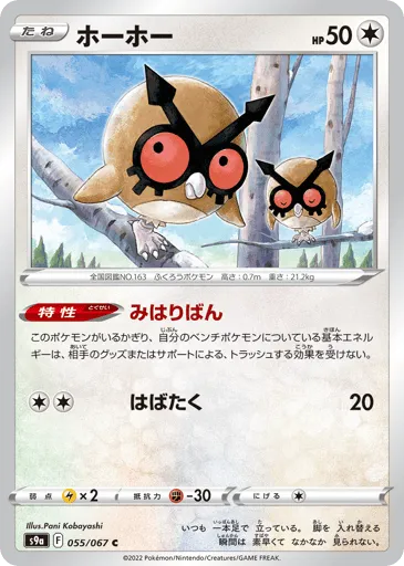 Hoothoot 055/067 Battle Region