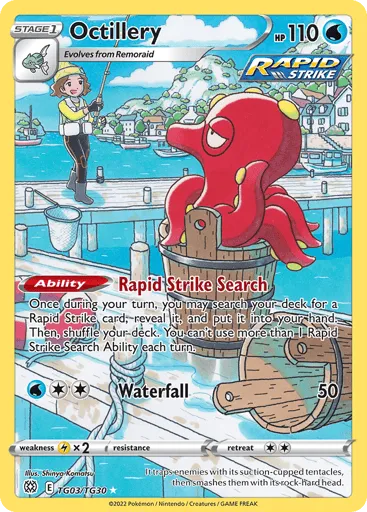 Octillery TG03/TG30 Brilliant Stars Trainer Gallery