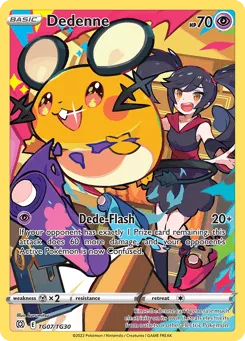Dedenne TG07/TG30 Brilliant Stars Trainer Gallery