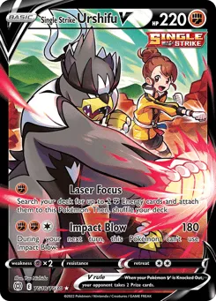Single Strike Urshifu V TG18/TG30 Brilliant Stars Trainer Gallery