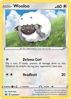 Wooloo SWSH011 SWSH Black Star Promos