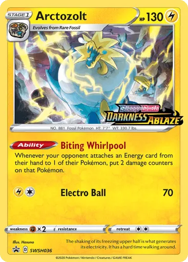 Arctozolt SWSH036 SWSH Black Star Promos