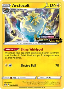 Arctozolt SWSH036 SWSH Black Star Promos