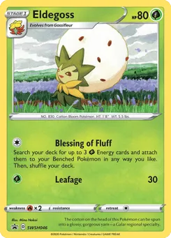 Eldegoss SWSH046 SWSH Black Star Promos