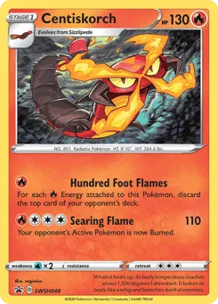 Centiskorch SWSH048 SWSH Black Star Promos