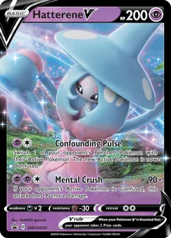 Hatterene V SWSH055 SWSH Black Star Promos