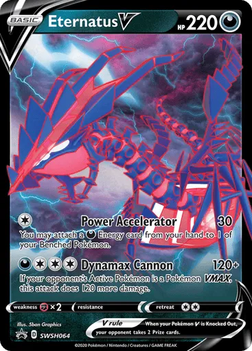 Eternatus V SWSH064 SWSH Black Star Promos