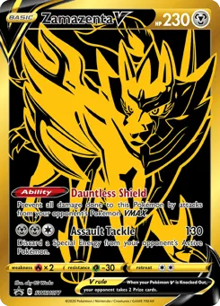 Zamazenta V SWSH077 SWSH Black Star Promos