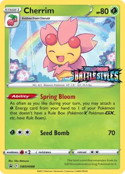 Cherrim SWSH088 SWSH Black Star Promos