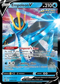Empoleon V SWSH108 SWSH Black Star Promos