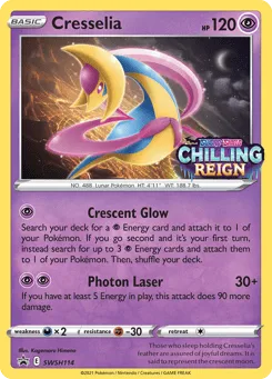 Cresselia SWSH114 SWSH Black Star Promos