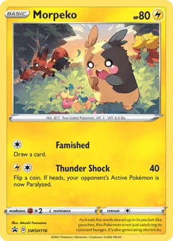 Morpeko SWSH116 SWSH Black Star Promos