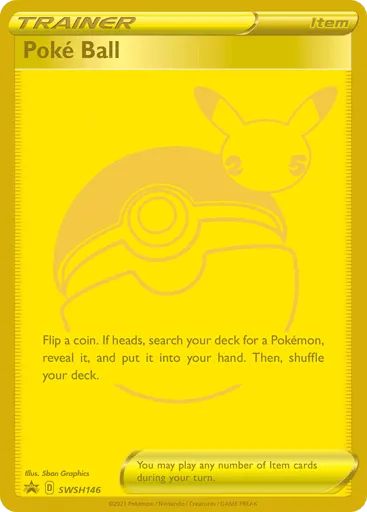 Poké Ball SWSH146 SWSH Black Star Promos