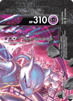 Mewtwo V-UNION SWSH160 SWSH Black Star Promos