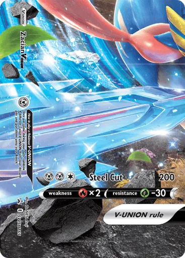 Zacian V-UNION SWSH165 SWSH Black Star Promos