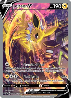 Jolteon V SWSH183 SWSH Black Star Promos
