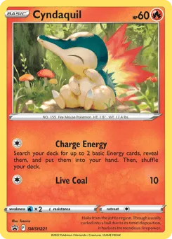 Cyndaquil SWSH221 SWSH Black Star Promos