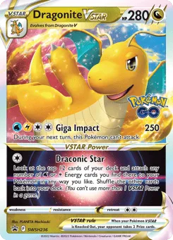 Dragonite VSTAR SWSH236 SWSH Black Star Promos