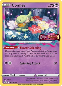 Comfey SWSH242 SWSH Black Star Promos