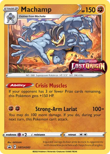 Machamp SWSH243 SWSH Black Star Promos