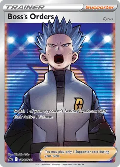 Boss's Orders SWSH251 SWSH Black Star Promos