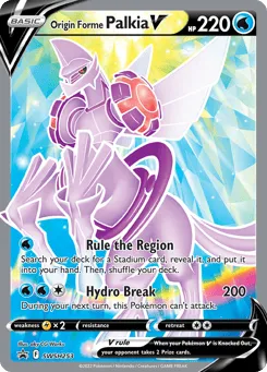 Origin Forme Palkia V SWSH253 SWSH Black Star Promos