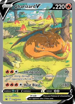 Charizard V SWSH260 SWSH Black Star Promos