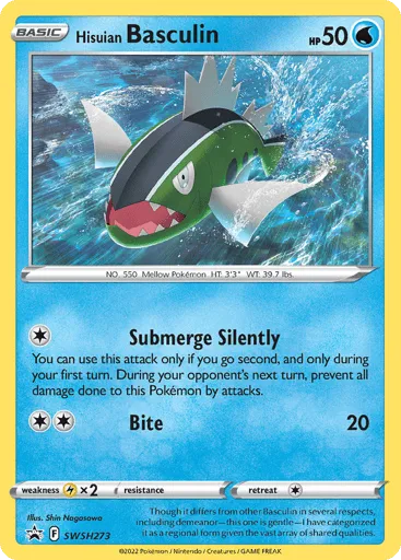 Hisuian Basculin SWSH273 SWSH Black Star Promos