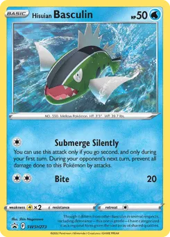 Hisuian Basculin SWSH273 SWSH Black Star Promos