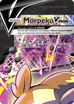 Morpeko V-UNION SWSH287 SWSH Black Star Promos