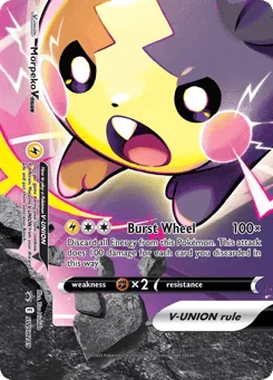 Morpeko V-UNION SWSH289 SWSH Black Star Promos