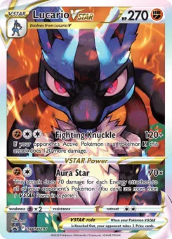 Lucario VSTAR SWSH291 SWSH Black Star Promos