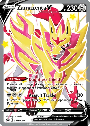 Zamazenta V SWSH293 SWSH Black Star Promos