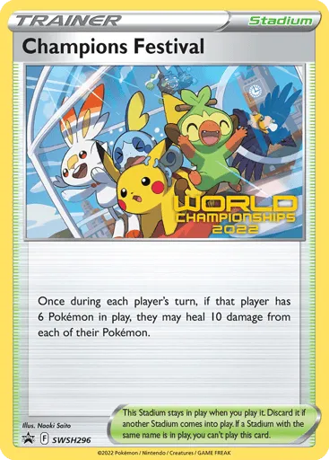 Champions Festival SWSH296 SWSH Black Star Promos