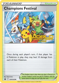 Champions Festival SWSH296 SWSH Black Star Promos