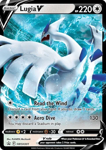 Lugia V SWSH301 SWSH Black Star Promos