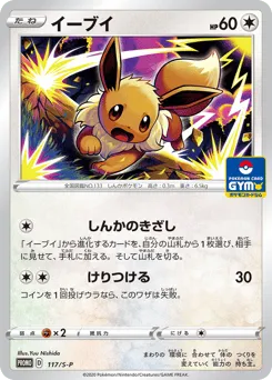 Eevee 117/S-P Sword & Shield Promos