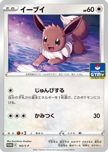 Eevee 163/S-P Sword & Shield Promos