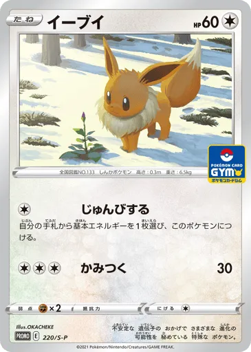 Eevee 220/S-P Sword & Shield Promos