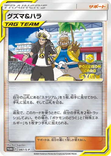 Guzma & Hala 087/S-P Sword & Shield Promos