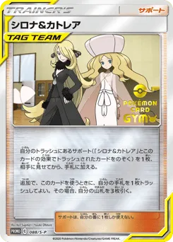 Cynthia & Caitlin 088/S-P Sword & Shield Promos