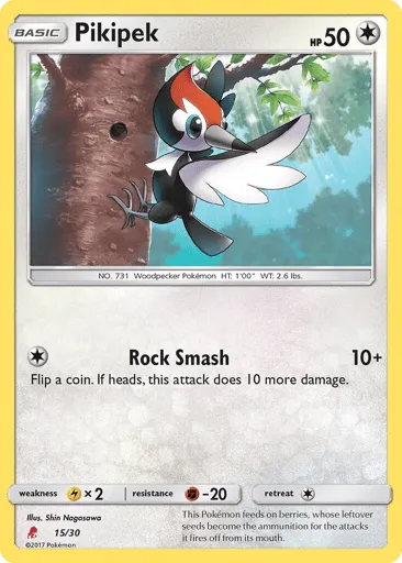 Pikipek 15/30 SM Trainer Kit Lycanroc
