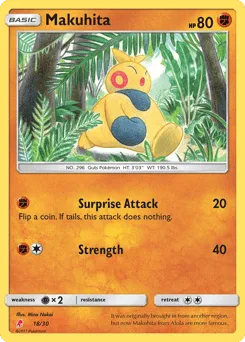 Makuhita 18/30 SM Trainer Kit Lycanroc