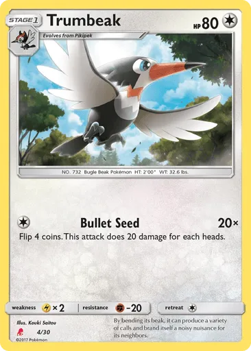 Trumbeak 4/30 SM Trainer Kit Lycanroc